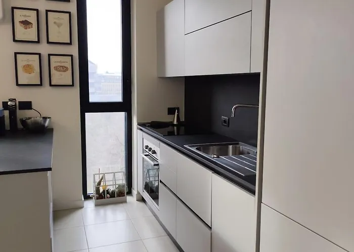 Apartmán Bilocale Moderno Con Doppia Terrazza A Corvetto M3 Milán